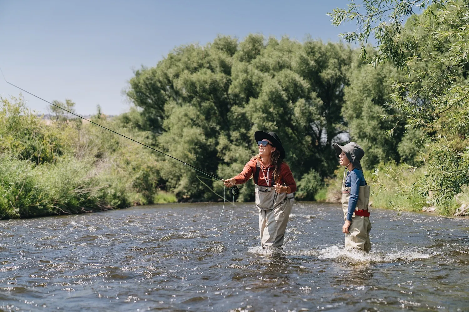 fly fishing