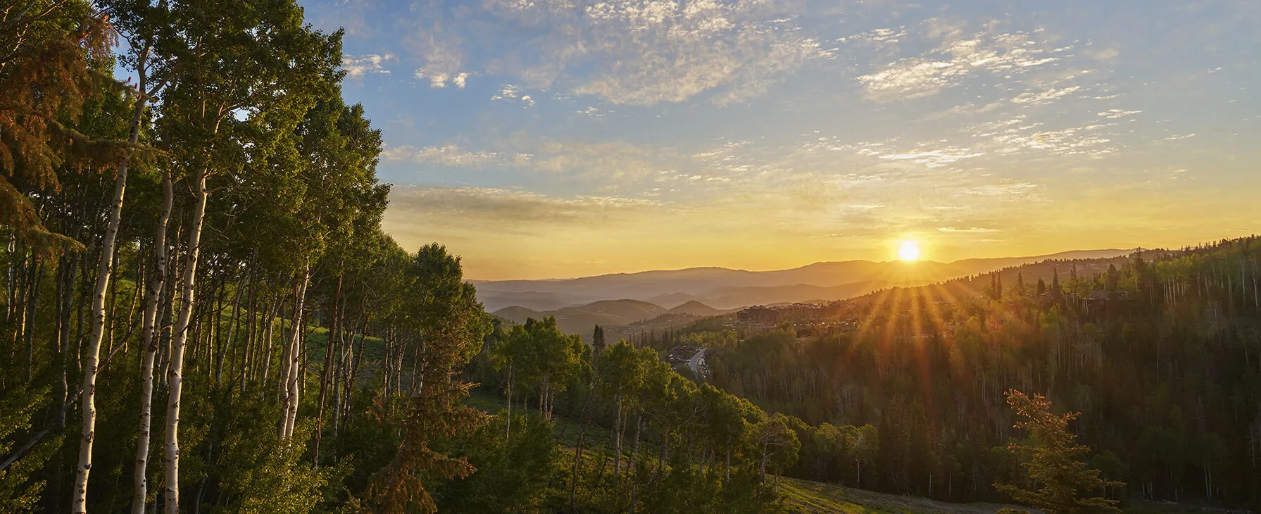 Sunset in Deer Valley