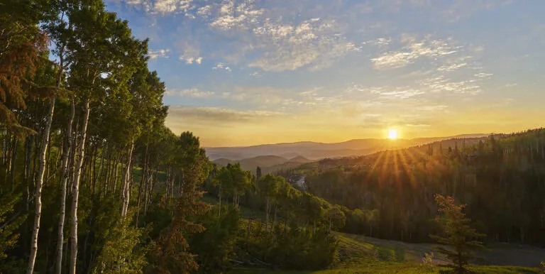 Sunset in Deer Valley