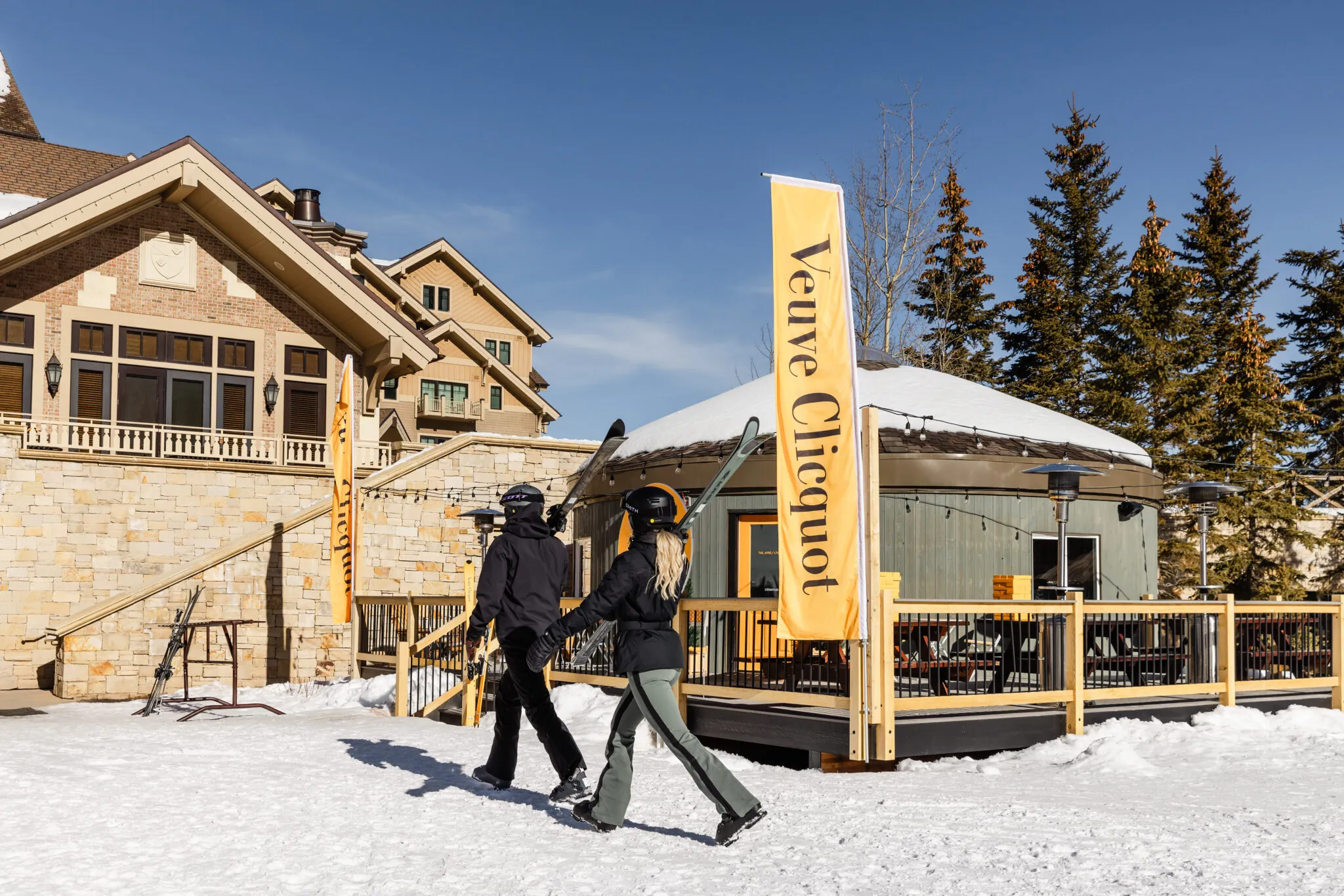 Montage Deer Valley Winter Exterior Lifestyle