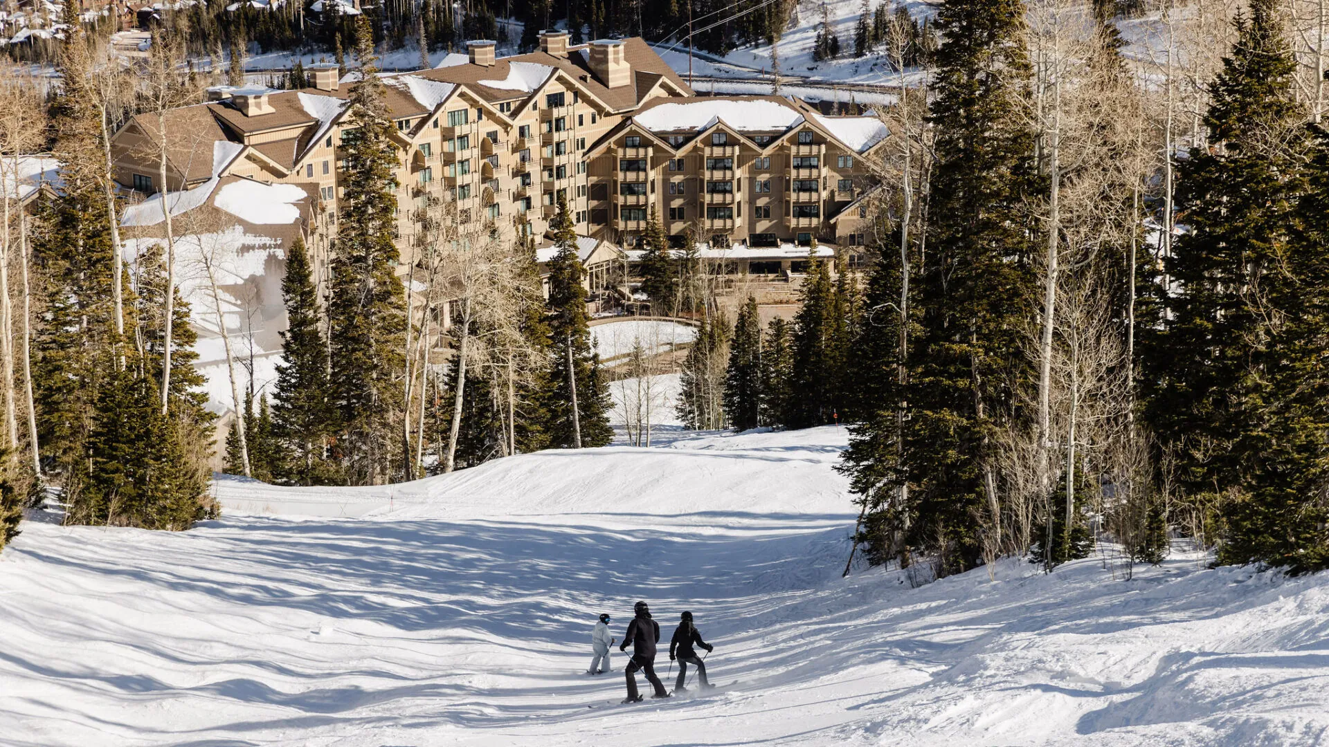 Montage Deer Valley Winter Exterior Lifestyle