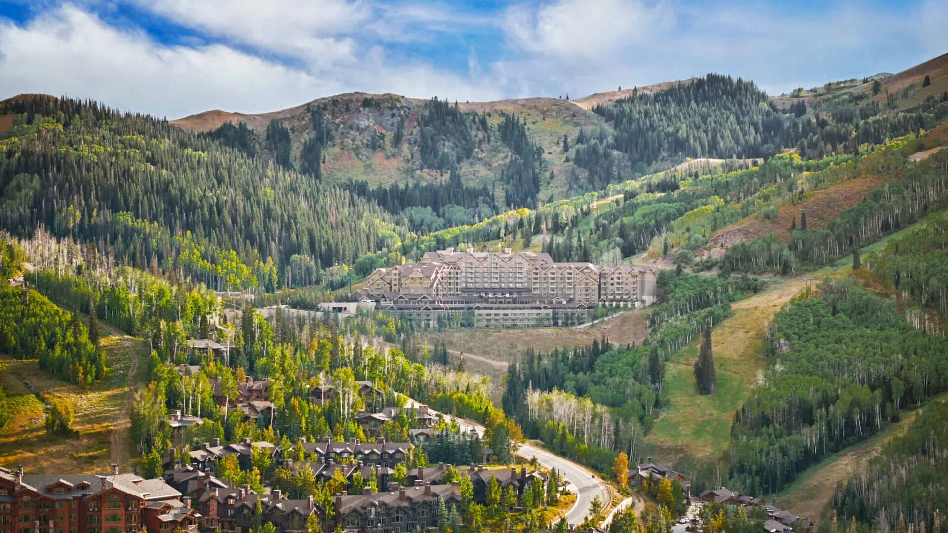 Montage Deer Valley in the summer.