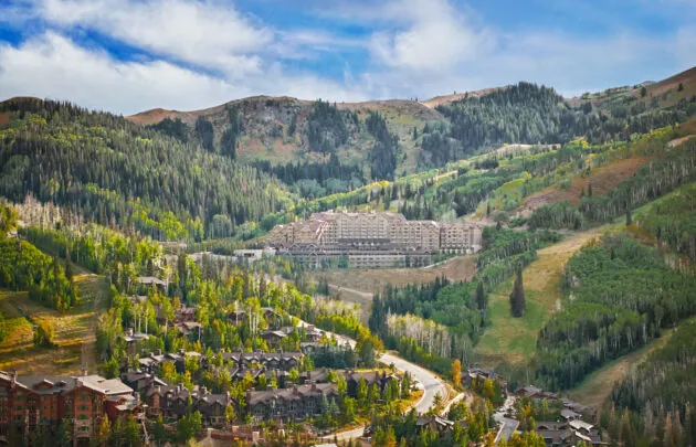 Montage Deer Valley in the summer.