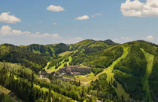 Montage Deer Valley in the summer.