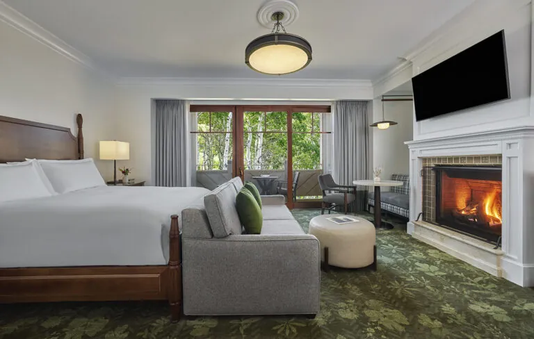 Montage Deer Valley King Guestroom Resort View