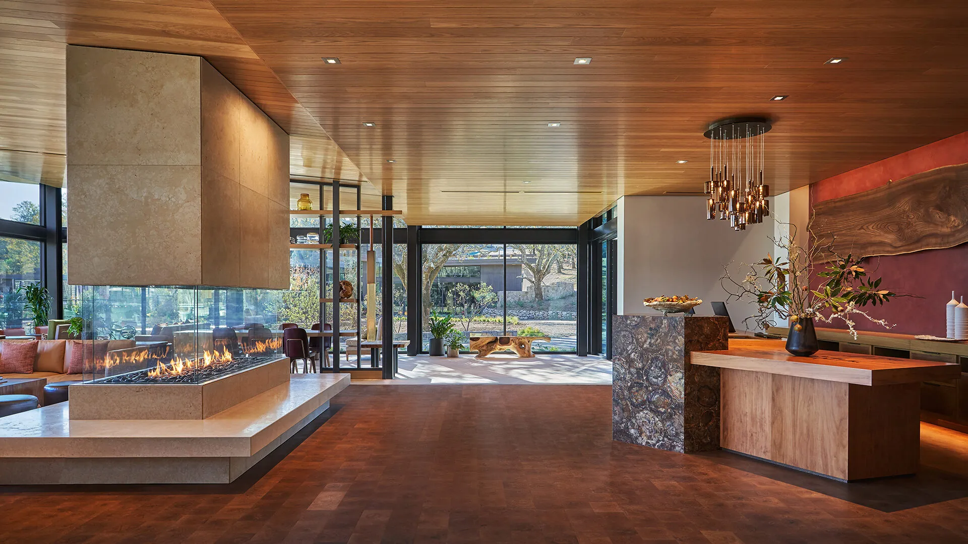 Lobby at Montage Healdsburg
