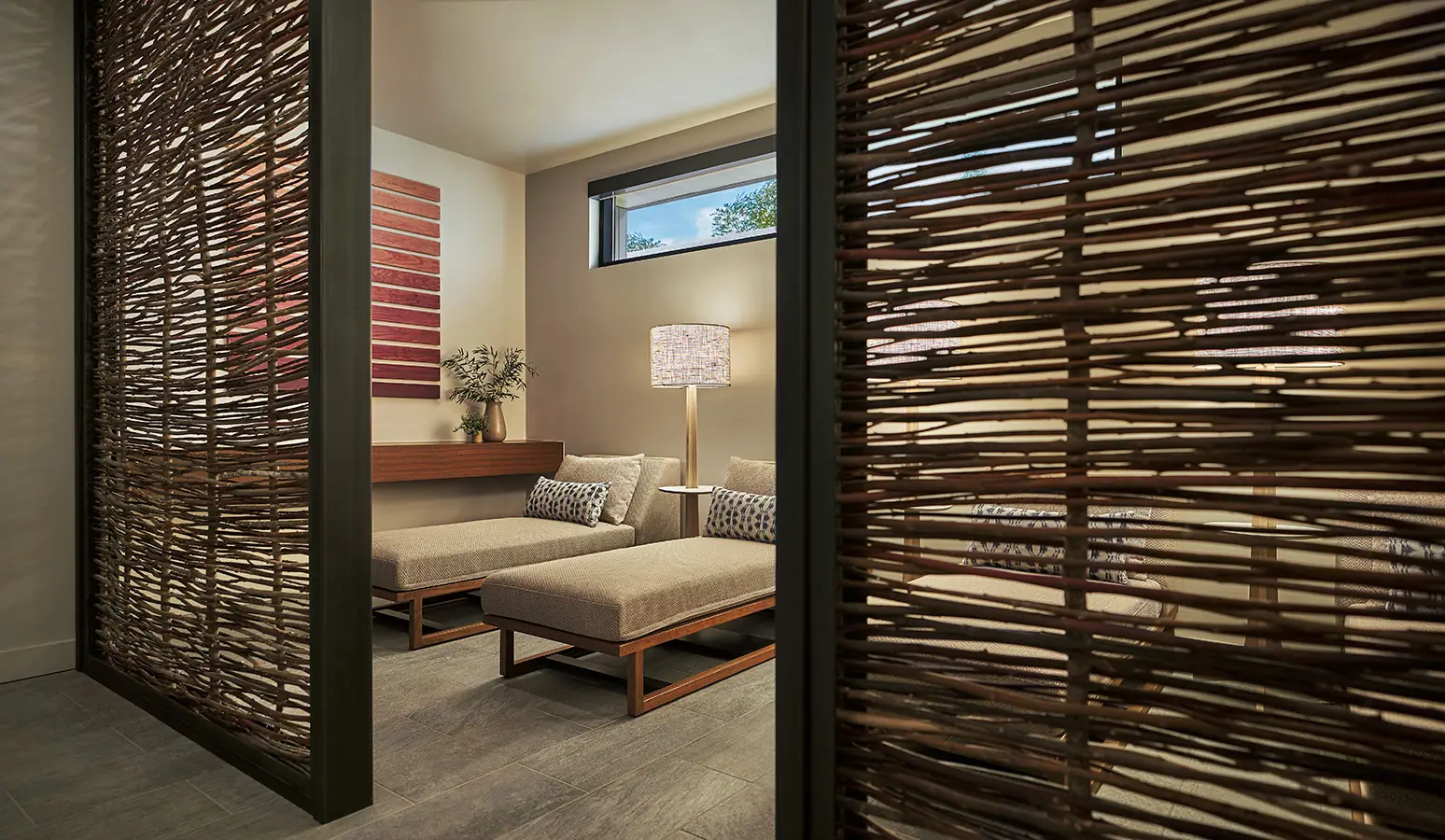 Women's Relaxation Room at Spa Montage Healdsburg