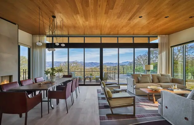 Interior of a Guest House at Montage Healdsburg