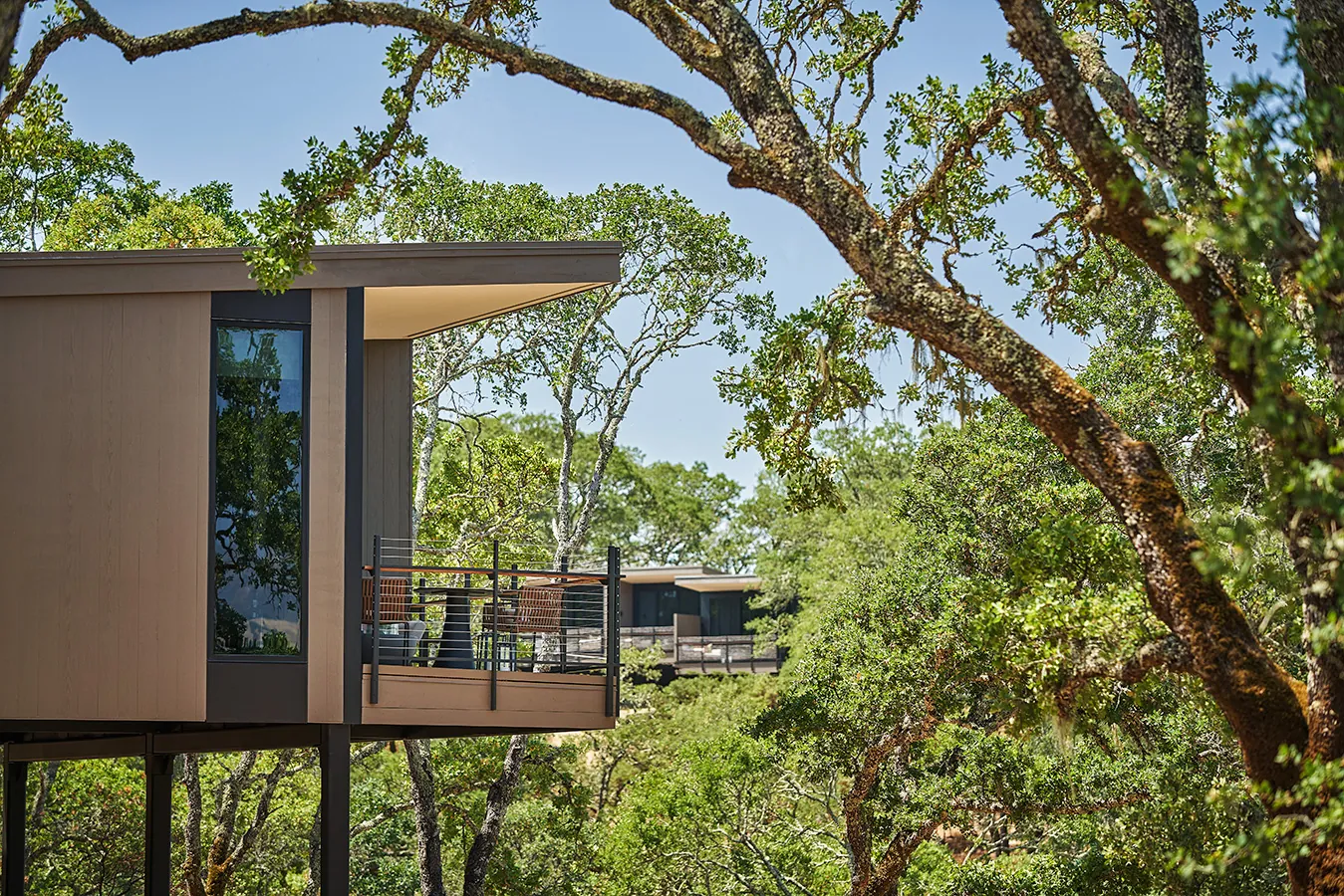 Exterior view of a King Forest Suite at Montage Healdsburg