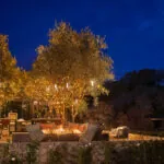The exterior of Hazel Hill restaurant at a luxury Healdsburg resort