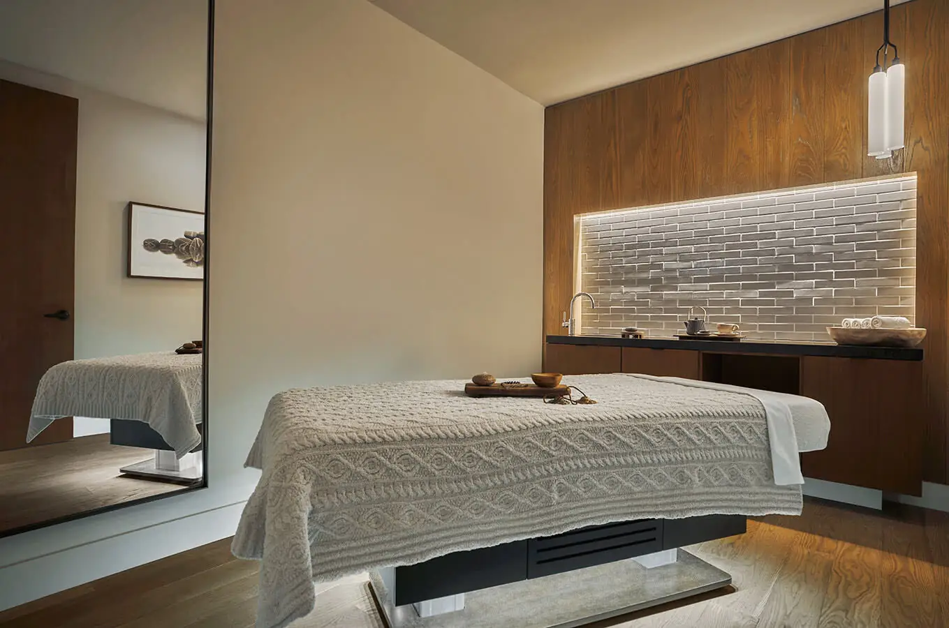 Treatment Room at Spa Montage in Healdsburg, CA