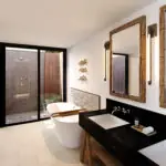 Deluxe Bathroom at Napa Valley Resort