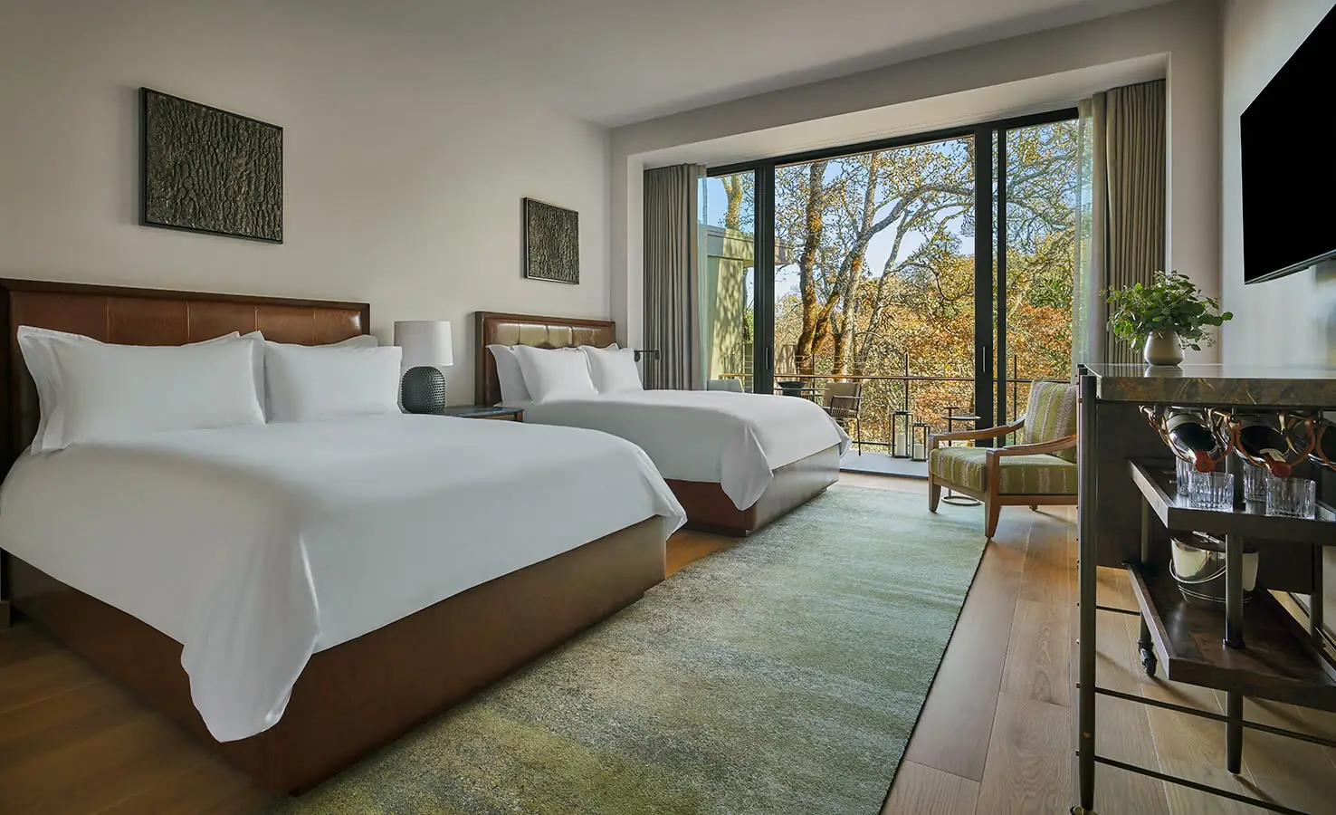 Double Forest View Queen Accommodation