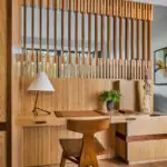 Desk in luxury Hotel room