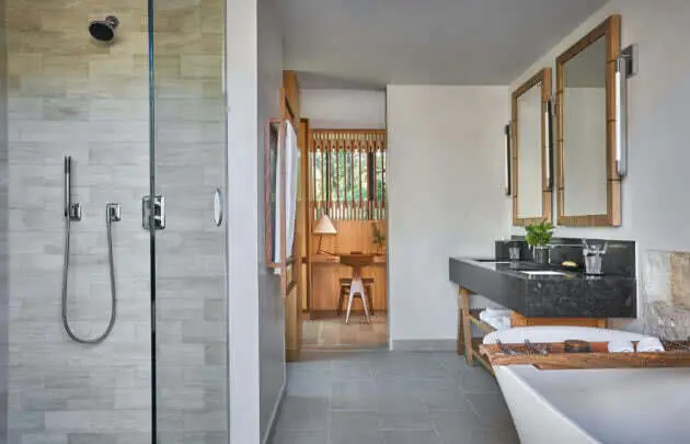 Guestroom Bathroom at Montage Healdsburg