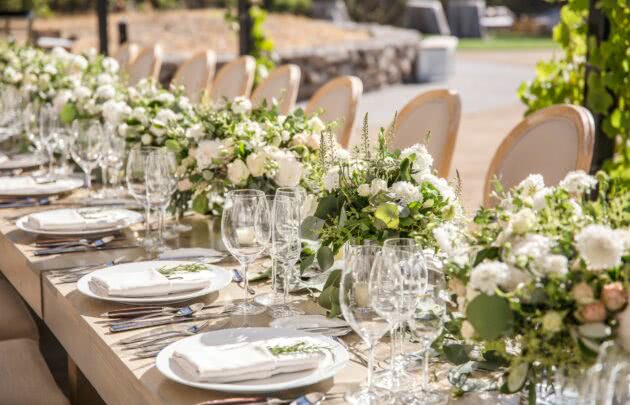 Outdoor Wedding Venue luxury hotel Montage Healdsburg