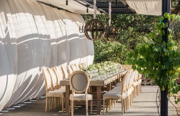 Outdoor Wedding Venue luxury hotel Montage Healdsburg