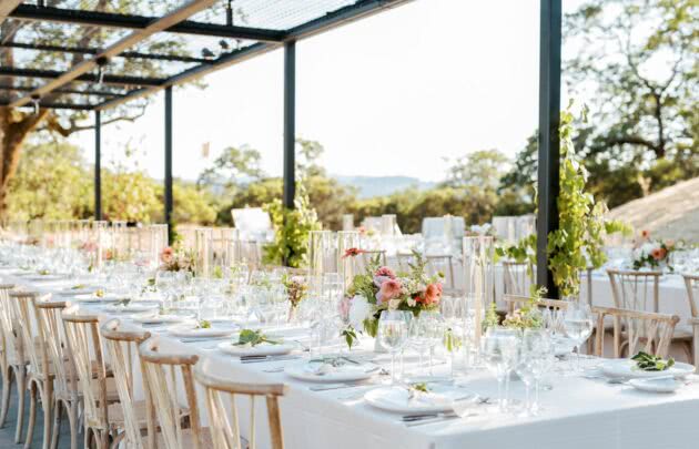 Outdoor Wedding Venue luxury hotel Montage Healdsburg