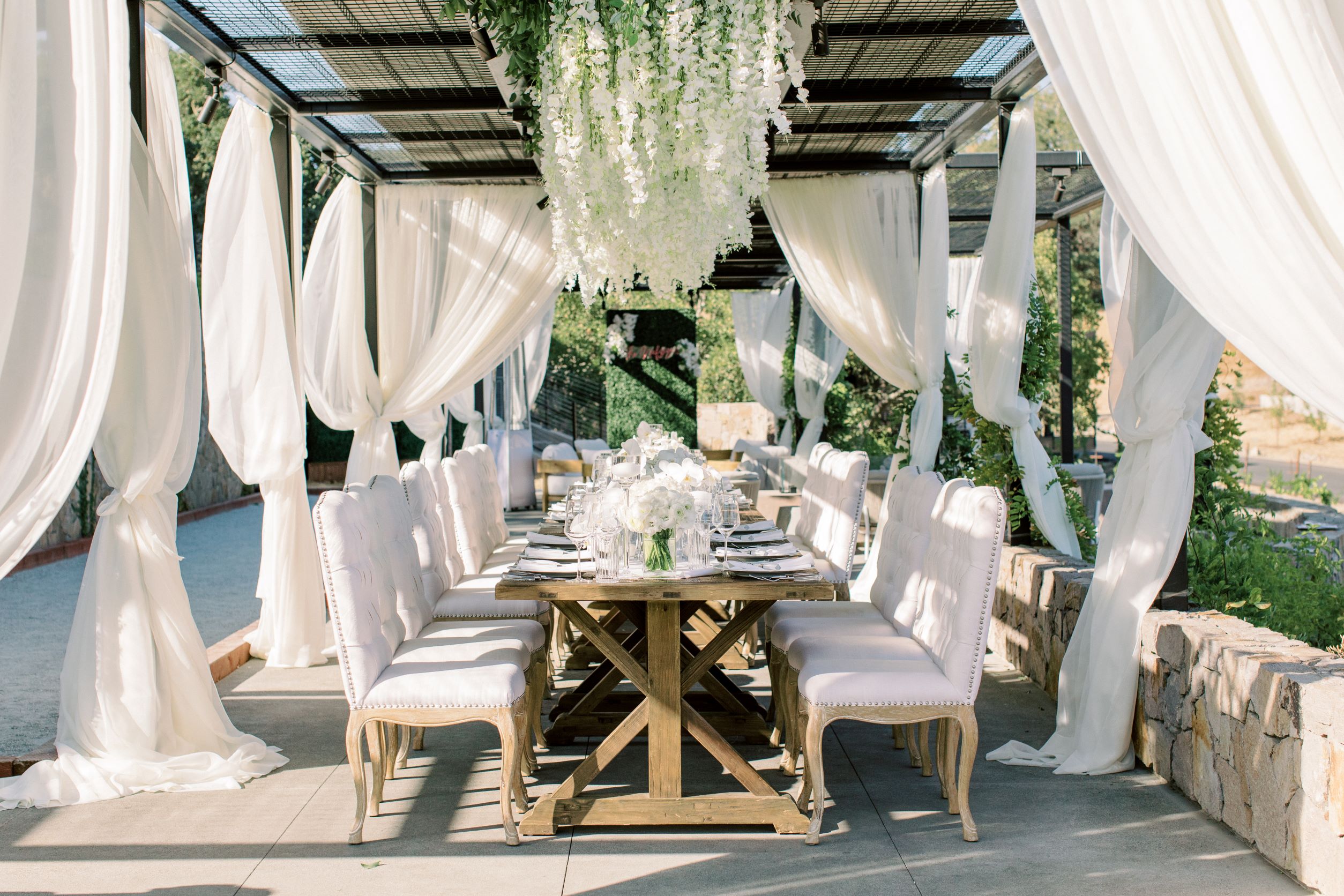 Outdoor Wedding Venue luxury hotel Montage Healdsburg