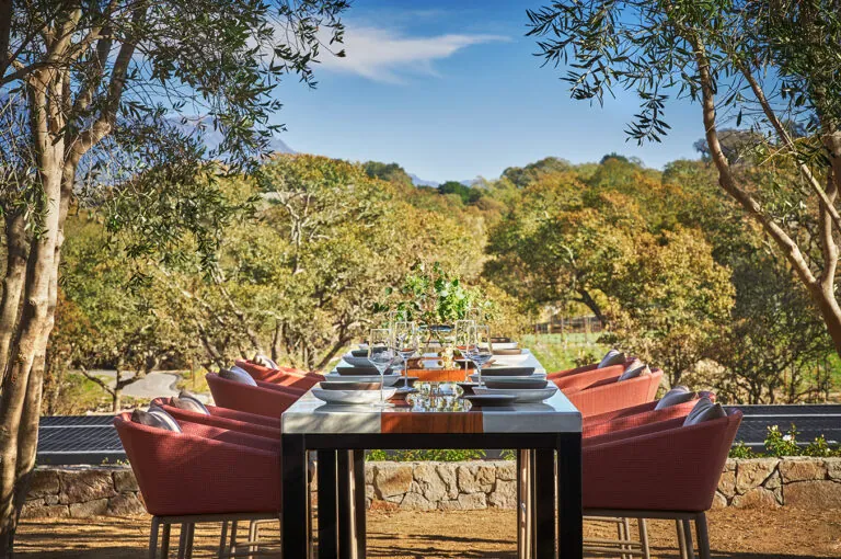 Hazel Hill Table at Montage Healdsburg