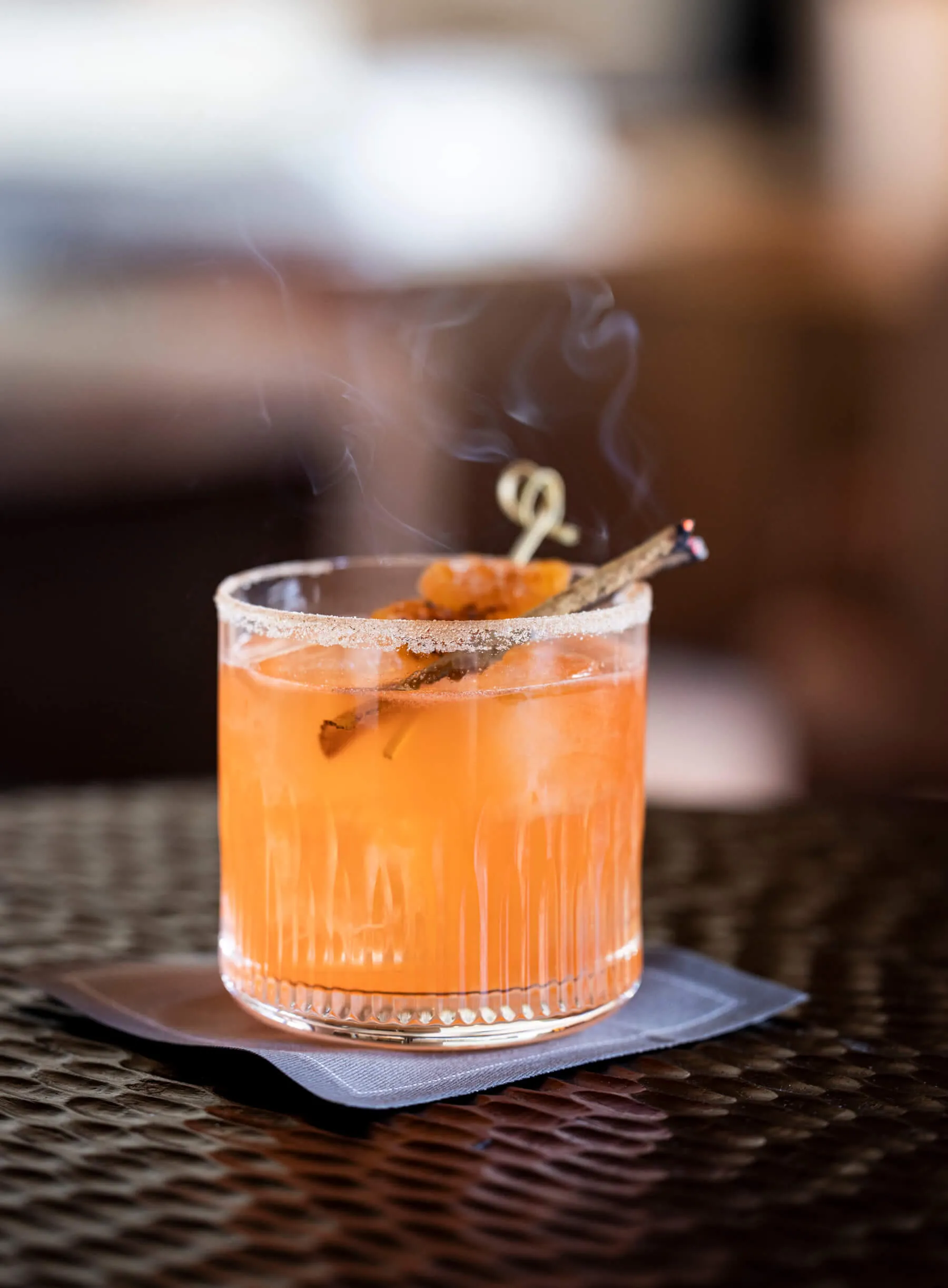 A Cocktail at Scout Field Bar at Montage Healdsburg