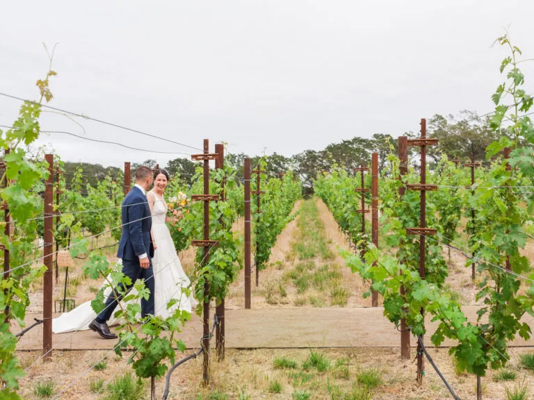 Couple getting married at Montage Healdsburg