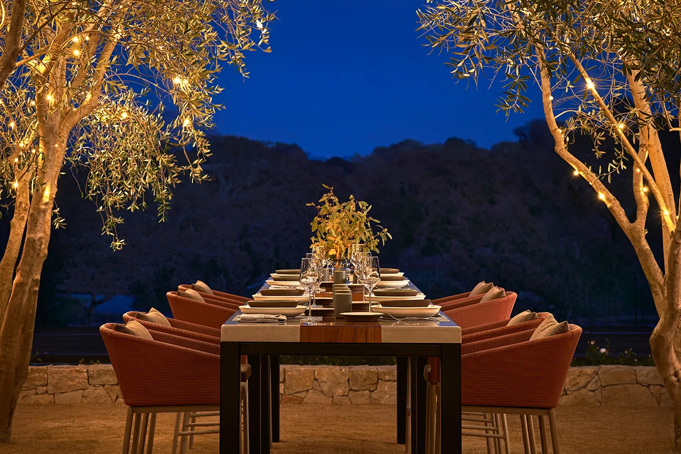 Olive Terrace Table at Montage Healdsburg
