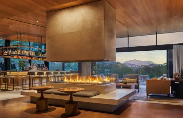Renovated lobby at Montage Healdsburg
