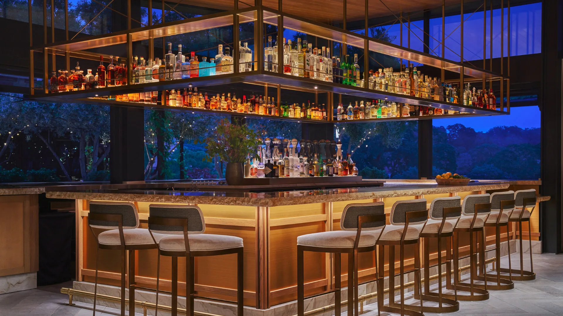 Interior of Scout Field Bar