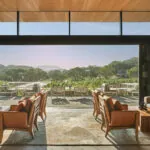 The lobby at Montage Healdsburg
