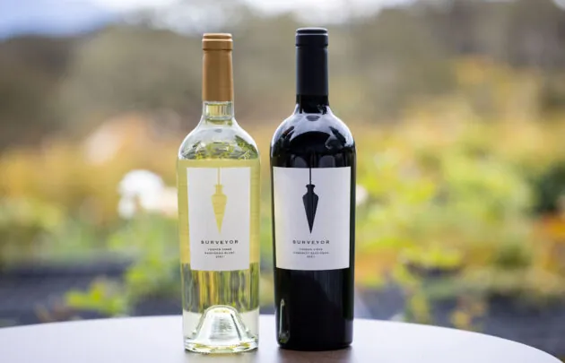 2 bottles of wine at Montage Healdsburg resort
