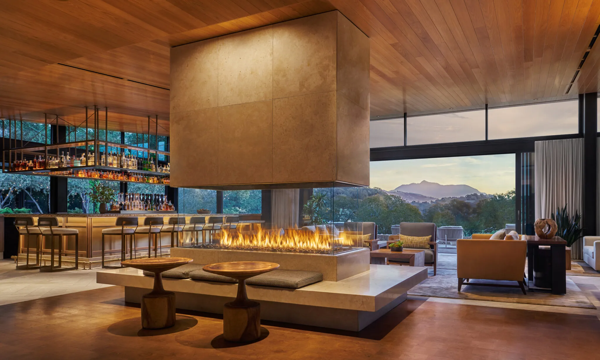 The Lobby of Montage Healdsburg