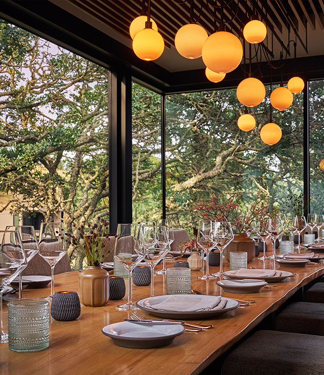 Private dining at at Montage Healdsburg