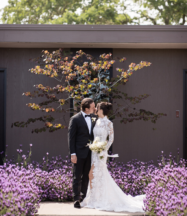 A bride and groom at Montage Healdsburg