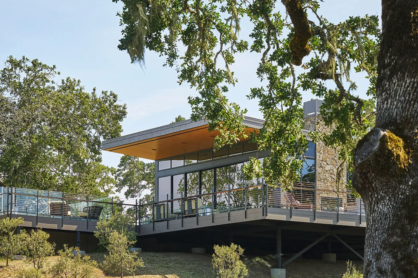 Photo of Guest House balcony at Montage Healdsburg