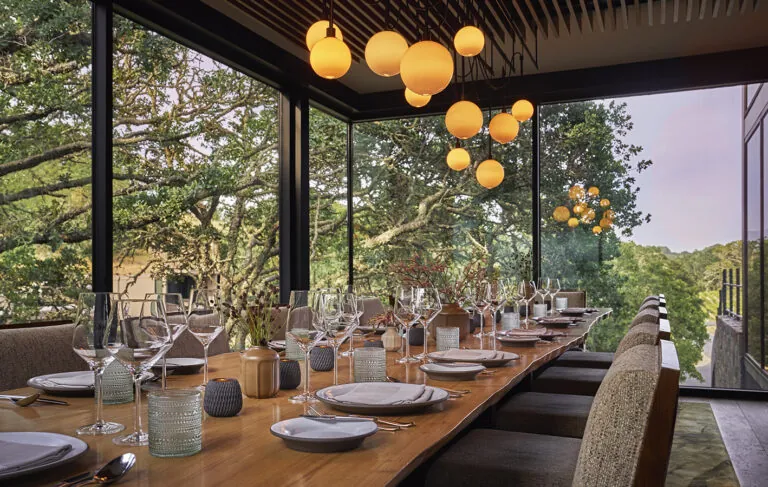 Dining Table at Montage Healdsburg