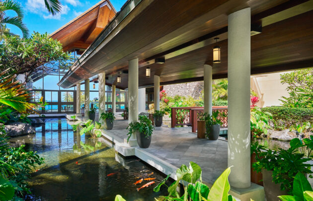 Montage Kapalua Bay entrance