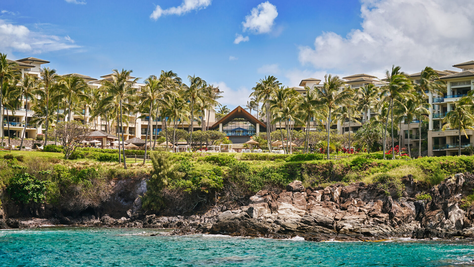 View of Montage Kapalua Bay