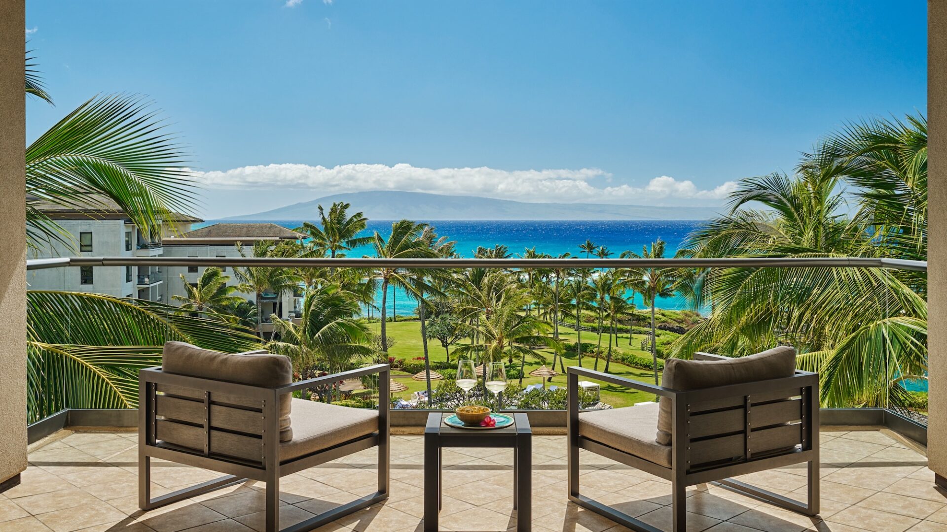 Montage Residences Kapalua Bay balcony view