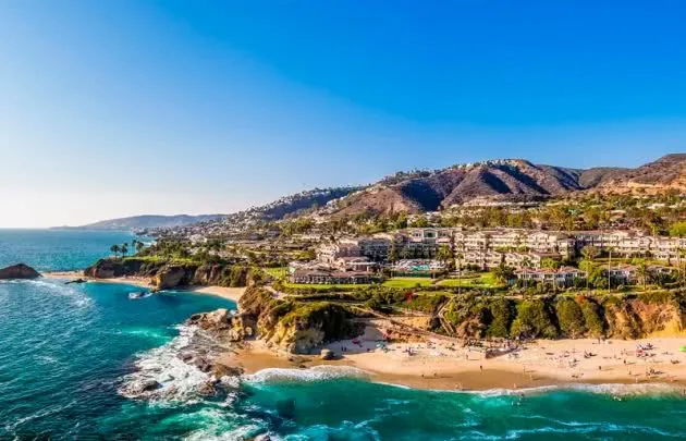 Montage Laguna Beach aerial view