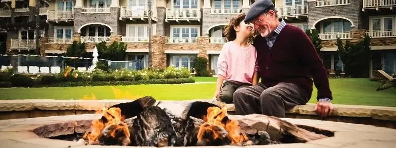 Family time in Laguna Beach