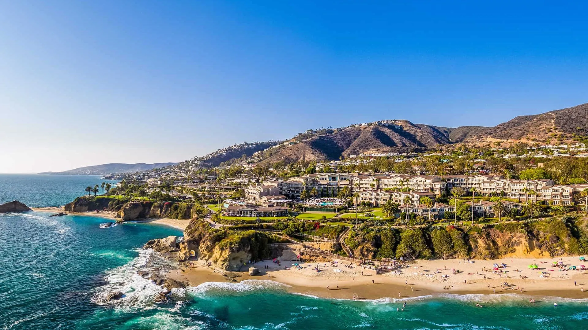 Aerial View of Montage Laguna Beach