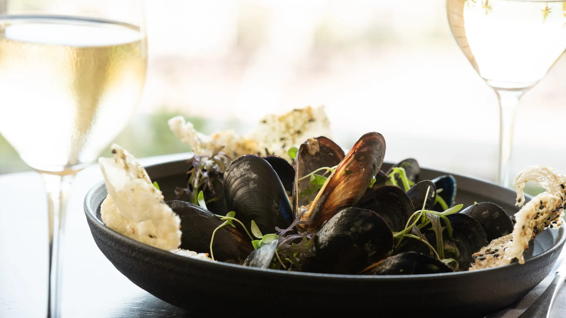 Salt Spring Mussels In The Loft