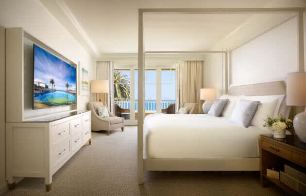 Suite Bedroom with Coastal View