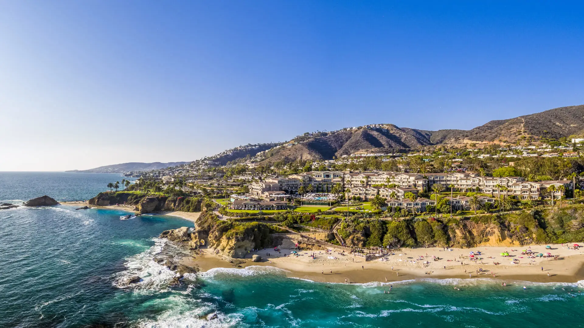 Aerial of Montage Laguna Beach