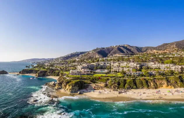 Aerial of Montage Laguna Beach