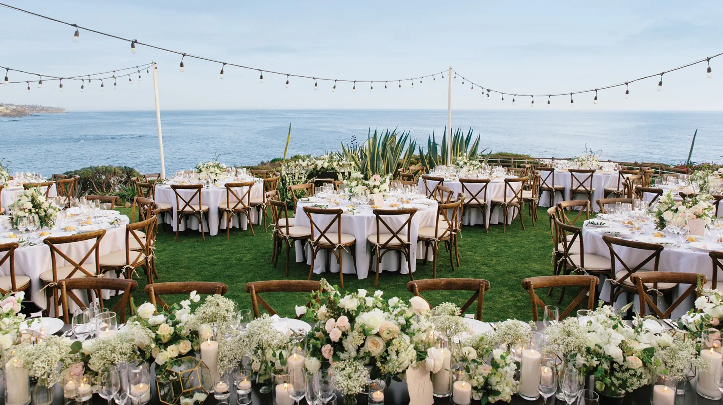 Reception on Studio Lawn