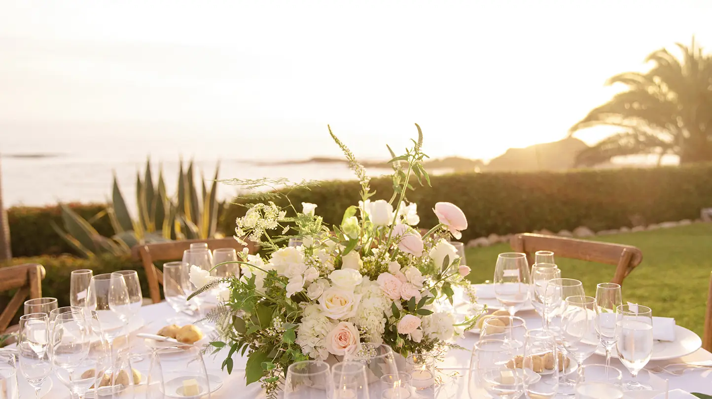 Studio Lawn Table Setting Detail