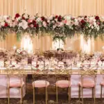 Ballroom Event Table Setup