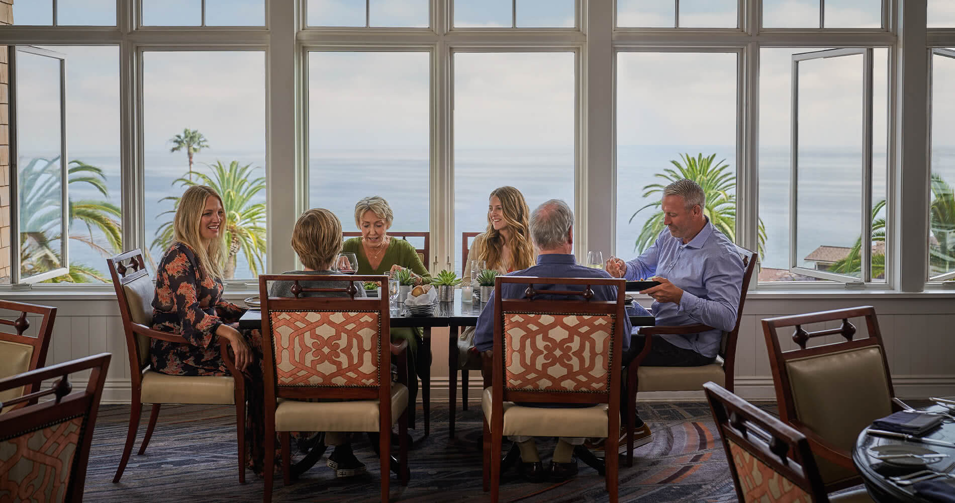 Family Dining at Montage Laguna Beach